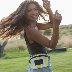 Brand New Aloha Collection Riviera Canary Mini Hip Pack